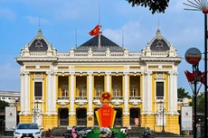 Hà Nội rực rỡ trước ngày bầu cử