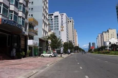 Một tuyến đường ở Đà Nẵng. Ảnh: TTXVN