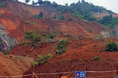 Triển khai các biện pháp khắc phục sạt lở khu vực thi công hố móng thủy điện Hòa Bình mở rộng