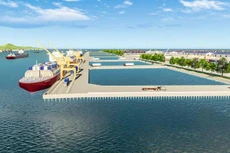 Phối cảnh bến cảng Vạn Ninh