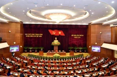 Hội nghị Trung ương lần thứ 2 khóa XIII chính thức khai mạc sáng 8/3. Ảnh: VGP