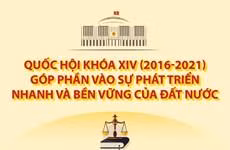 Quốc hội khóa XIV đóng góp vào sự phát triển đất nước