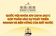 Quốc hội khóa XIV đóng góp vào sự phát triển đất nước