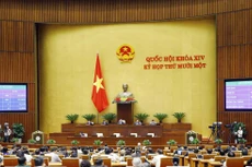 Ngày 7/4, tiếp tục kiện toàn nhân sự Quốc hội, Chính phủ. Ảnh: TTXVN