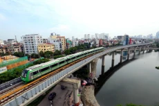 Dự án đường sắt Cát Linh-Hà Đông chính thức được bàn giao, đưa vào vận hành khai thác thương mại. Ảnh: Huy Hùng