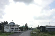 Cổng vào dự án của Công ty Sài Gòn - Đại Ninh