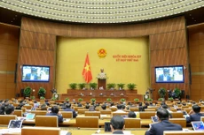 Ngày 10/11, Quốc hội tiến hành chất vấn về lĩnh vực y tế và lĩnh vực lao động, thương binh và xã hội