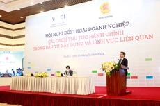 Bộ trưởng Nguyễn Thanh Nghị phát biểu tại hội nghị