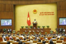 Quang cảnh phiên họp của Quốc hội. Ảnh: TTXVN