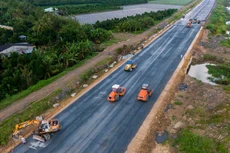 Cao tốc Trung Lương - Mỹ Thuận trước khi được thông xe