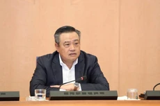 Chủ tịch UBND TP. Hà Nội Trần Sỹ Thanh.