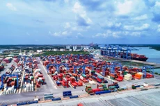 Một góc cảng Cái Mép - Thị Vải