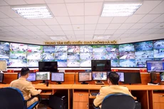 Trung tâm chỉ huy điều khiển giao thông tại Cục CSGT