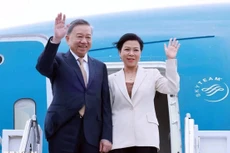 Tổng Bí thư Tô Lâm và Phu nhân. TTXVN