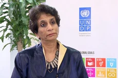 Bà Kanni Wignaraja - Trợ lý Tổng thư ký Liên hợp quốc kiêm Giám đốc khu vực châu Á-Thái Bình Dương của UNDP