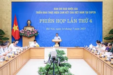 Thủ tướng Phạm Minh Chính chủ trì phiên họp lần thứ 4 Ban Chỉ đạo quốc gia thực hiện cam kết tại COP26