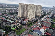 Quốc lộ 32 đoạn qua địa bàn huyện Hoài Đức (cũ). Ảnh minh họa