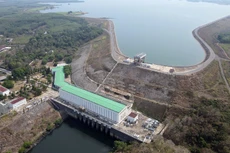 Nhà máy thủy điện Trị An nằm trên sông Đồng Nai