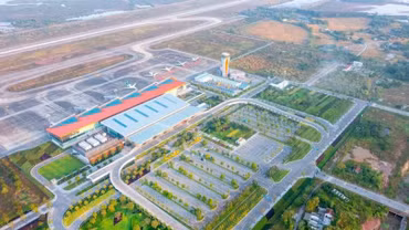 Khu Công nghiệp nằm tại khu vực Đông Bắc Cảng hàng không quốc tế Vân Đồn (ảnh sưu tầm internet)