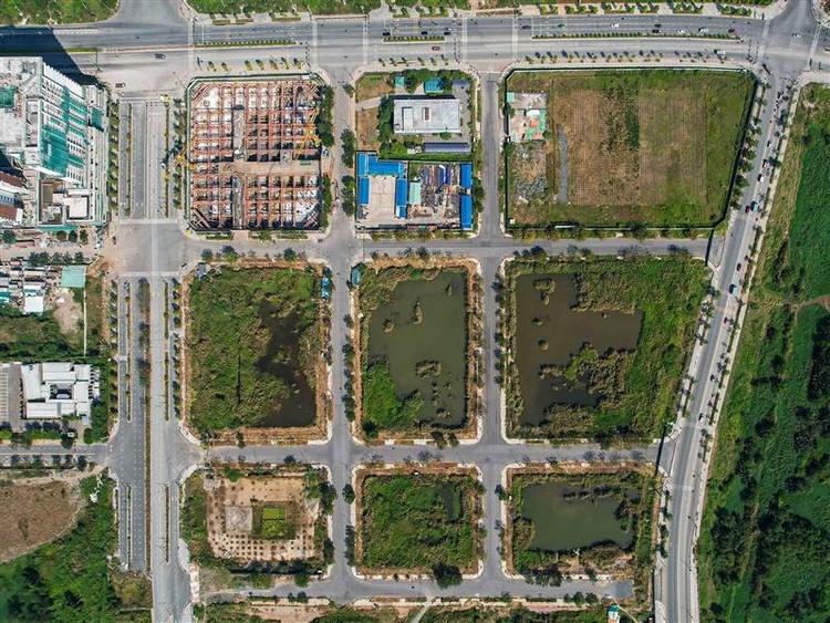 Những lô đất “vàng” được kỳ vọng sẽ mang về nguồn thu lớn cho ngân sách Thành phố và tạo động lực phát triển các dự án đô thị, thương mại và dịch vụ tại khu vực Thủ Thiêm. Ảnh: Internet.