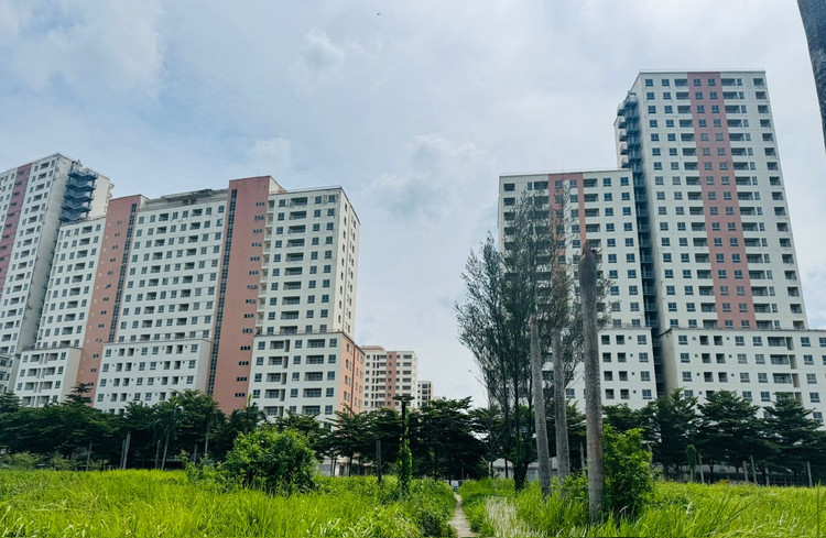 Nhà ở xã hội rơi vào cảnh “vừa thiếu vừa ế”. Ảnh: Gia An