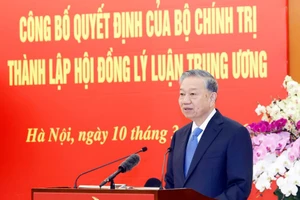 Tổng Bí thư Tô Lâm phát biểu chỉ đạo. (Ảnh: Thống Nhất/TTXVN)