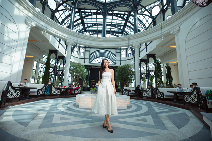 Dù ở góc nào bên trong không gian của Garden Palace cũng mang đậm vẻ đẹp của kiến trúc châu Âu vượt thời gian