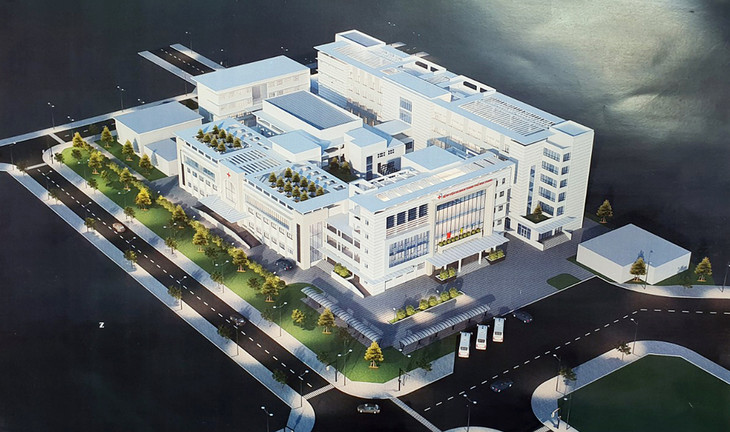 Phối cảnh Bệnh viện đa khoa TP. Nha Trang