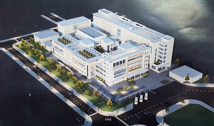 Phối cảnh Bệnh viện đa khoa TP. Nha Trang