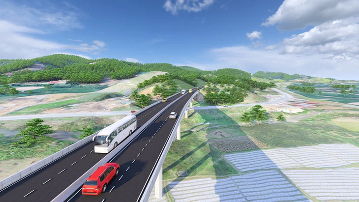 Phối cảnh Dự án cao tốc cửa khẩu Hữu Nghị-Chi Lăng