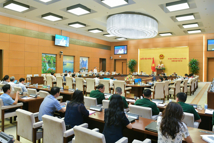 Phiên họp 32 của Ủy ban Thường vụ Quốc hội sẽ thảo luận về 3 nhóm vấn đề với 18 nội dung, cũng như cho ý kiến bằng văn bản với 3 nội dung