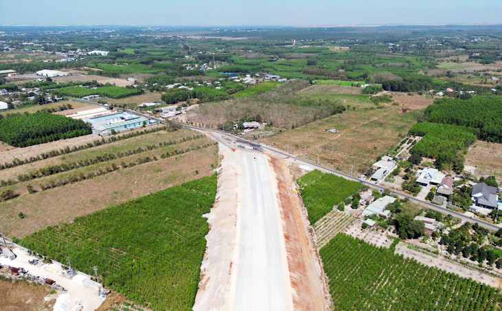 Đoạn cao tốc qua khu vực giáp ranh Bà Rịa - Vũng Tàu và Đồng Nai cuối tháng 1