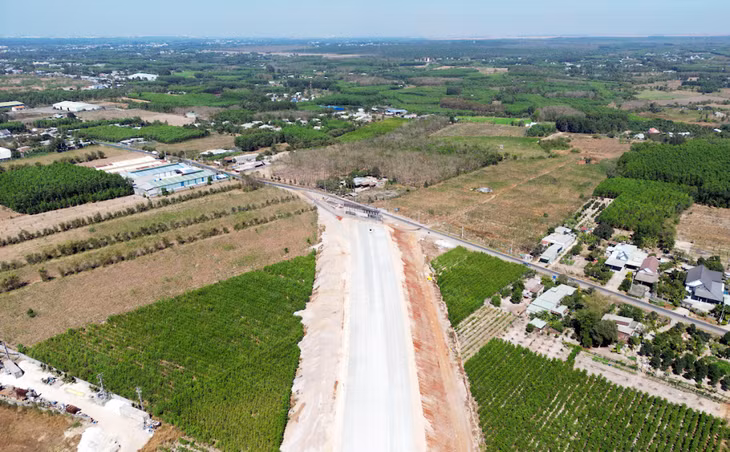 Đoạn cao tốc qua khu vực giáp ranh Bà Rịa - Vũng Tàu và Đồng Nai cuối tháng 1