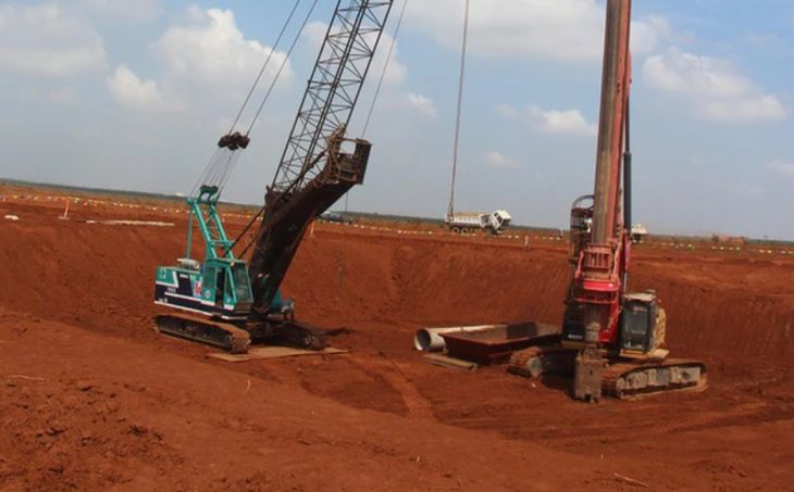 Theo thông tin mới nhất từ Ban Quản lý Dự án Cảng hàng không quốc tế Long Thành, trong tháng 8 này, gói thầu đóng 1.545 cọc sẽ được hoàn thành, dự kiến vượt kế hoạch 1 tháng so với kế hoạch.