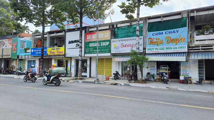 Dãy nhà công vụ được cán bộ hưu trí cho thuê lại để kinh doanh gây bức xúc trong dư luận Tiền Giang