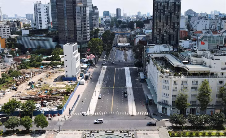 Mặt bằng trên đường Lê Lợi (Quận 1) dự kiến được tái lập và hoàn trả trước ngày 2/9 Mặt bằng trên đường Lê Lợi (Quận 1) dự kiến được tái lập và hoàn trả trước ngày 2/9