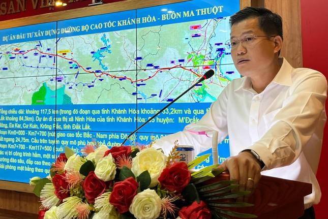 Ông Nguyễn Thanh Hiến - Phó giám đốc Sở GTVT Khánh Hoà, thông tin về dự án cao tốc Khánh Hoà - Buôn Ma Thuột.