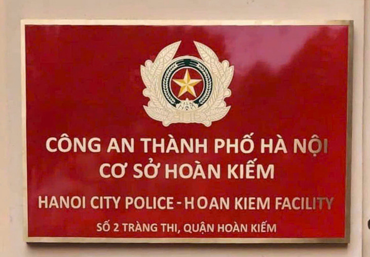 Tên mới của cơ sở Hoàn Kiếm - Công an thành phố Hà Nội