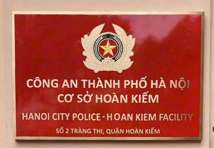 Tên mới của cơ sở Hoàn Kiếm - Công an thành phố Hà Nội Tên mới của cơ sở Hoàn Kiếm - Công an thành phố Hà Nội