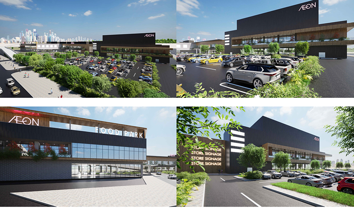 Phối cảnh Trung tâm thương mại Aeon Mall Hải Dương Phối cảnh Trung tâm thương mại Aeon Mall Hải Dương