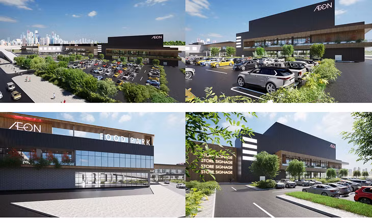 Phối cảnh Trung tâm thương mại Aeon Mall Hải Dương