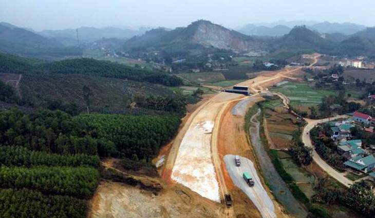 Cao tốc Tuyên Quang - Hà Giang đang được gấp rút thi công