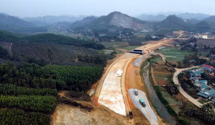 Cao tốc Tuyên Quang - Hà Giang đang được gấp rút thi công