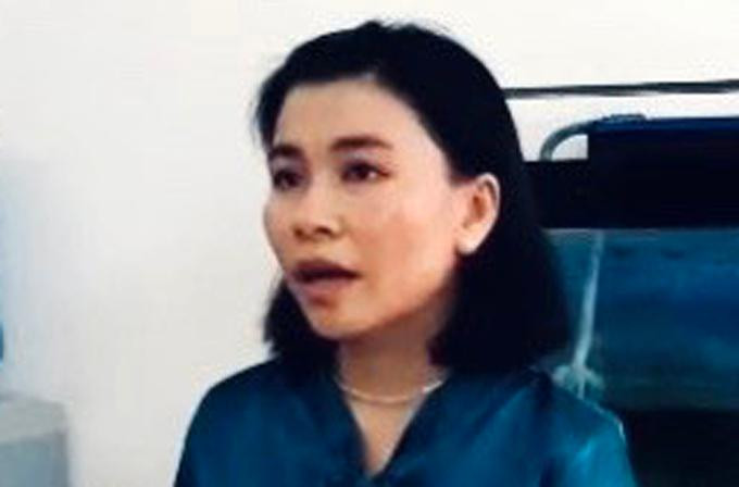 Bị can Lê Thị Thanh