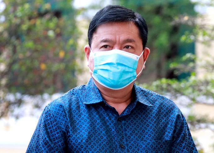 Ông Đinh La Thăng trong phiên toà ở TP.HCM