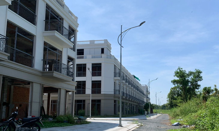 Một góc dự án Trung tâm Thương mại, Văn phòng và Nhà ở của Công ty Thùy Dương