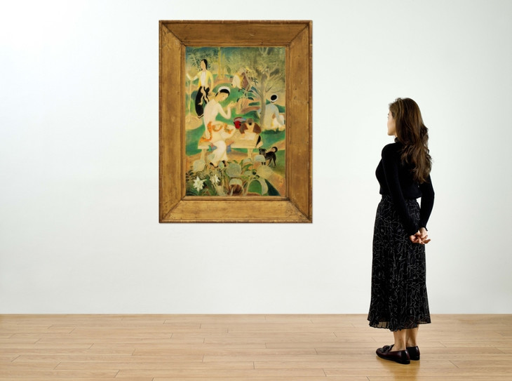 Tác phẩm trưng bày tại nhà đấu giá. Ảnh: Sotheby&apos;s