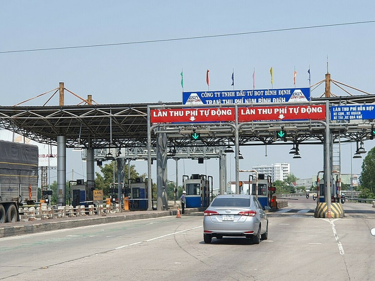 Trạm BOT Nam Bình Định ở thị xã An Nhơn