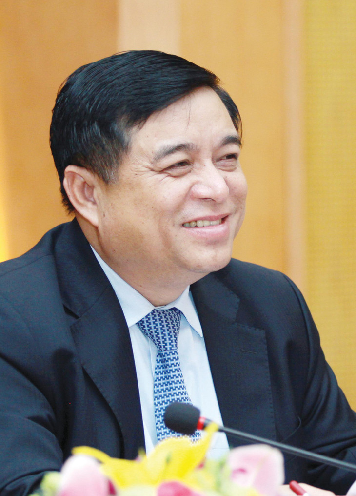 Ông Nguyễn Chí Dũng Ủy viên Ban Chấp hành Trung ương Đảng Bộ trưởng Bộ Kế hoạch và Đầu tư