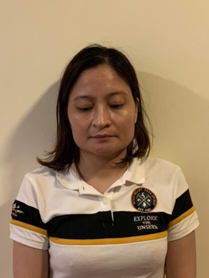 Bị can Hoàng Thị Ánh Vân